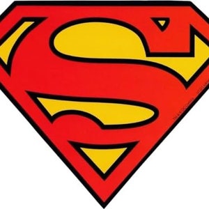 Superman Logo Novelty Stickers & Magnets