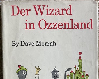 Der Wizard in Ozzenland * Dave Morrah * Doubleday & Company * 1962 * Vintage Humor Book