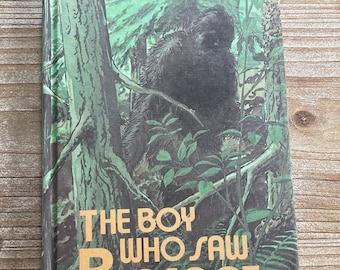 The Boy Who Saw Bigfoot * Marian T Place * Weekly Reader * 1979 * Vintage Kids Book