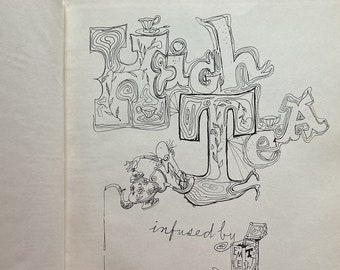 High Tea * First Edition * Punch Magazine * Rowland Emmet * Faber & Faber * 1950 * Vintage Humor Book