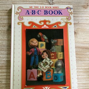 A B C Book * My Tiny 3-D Book Series * Rose Art Studios * Playmore Inc. * Vintage Kids Book