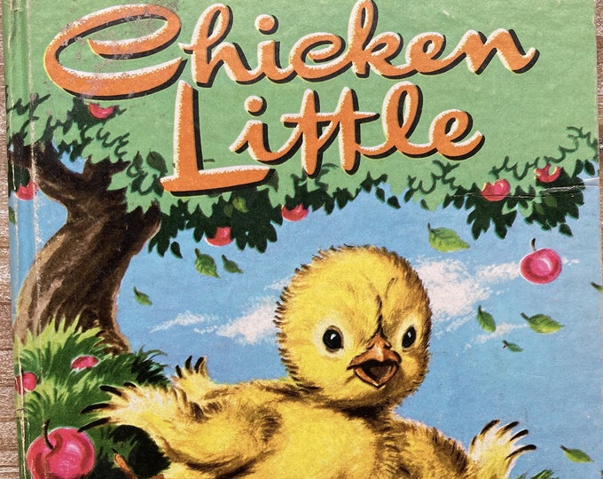 Chicken Little * A Tell-a-tale Book * Marjorie Hartwell * Whitman ...