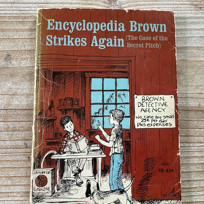 Encyclopedia Brown - Etsy