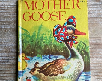 Mother Goose * Joseph Hirsch * Wonder Books * 1946 * Vintage Kids Book