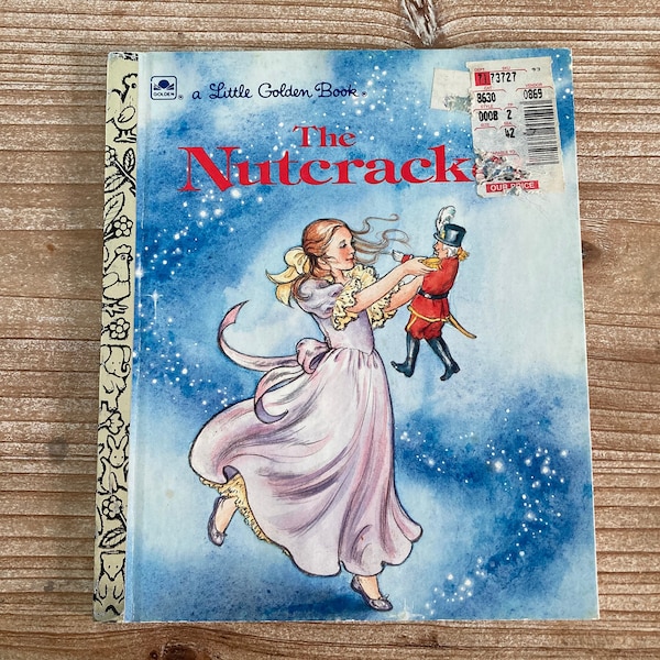 The Nutcracker * A Little Golden Book * Rita Balducci * Barbara Lanza * Western Publishing * 1991 * Vintage Kids Book