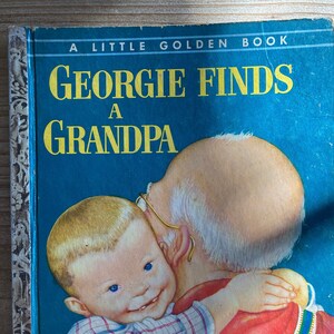 Georgie Finds A Grandpa A Little Golden Book First Edition - Etsy