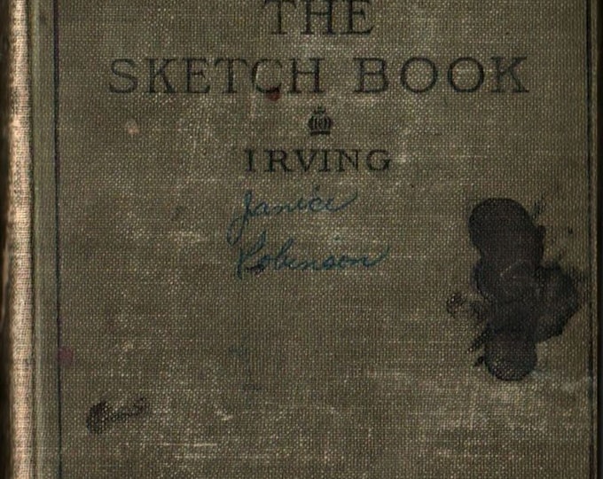 The Sketch Book Washington Irving 1901 Vintage Book Etsy