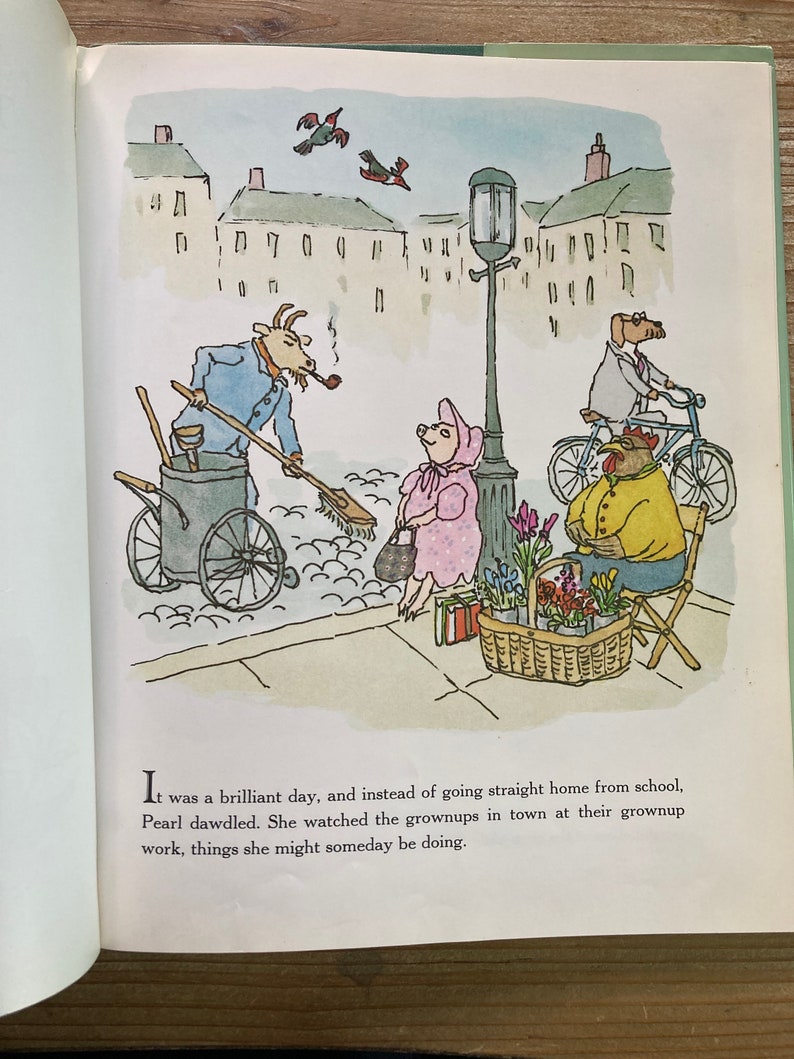 The Amazing Bone Caldecott Honor William Steig Farrar, Strauss and Giroux 1976 Vintage Kids Book image 4