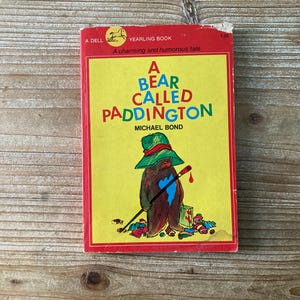 Vintage Paddington Book - Etsy
