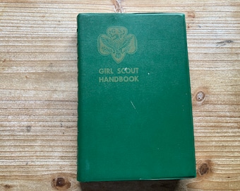 Girl Scout Handbook * Intermediate Program * Girl Scouts of the United States * 1957 * Vintage Kids Book