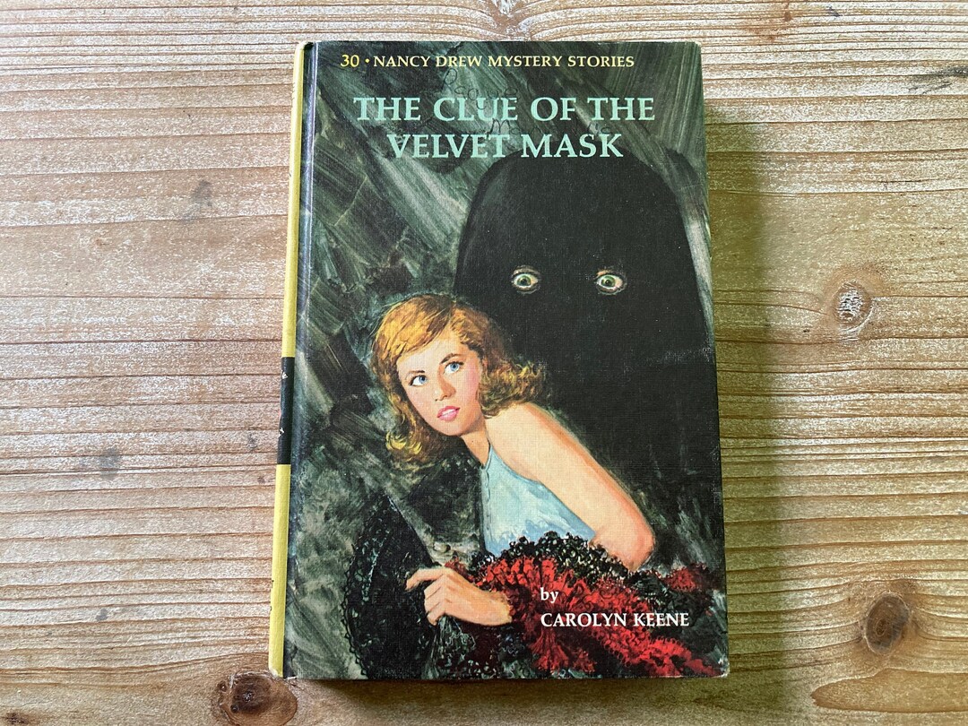 The Clue of the Velvet Mask Nancy Drew Mystery Stories Etsy