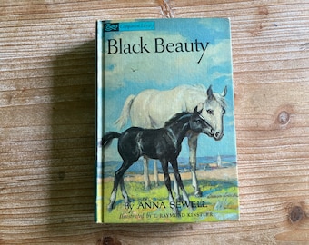 Black Beauty * The Call of the Wild * Anna Sewell * Jack London * E Raymond Kinstler * Lee Gregori * Companion Library * Vintage Kids Book