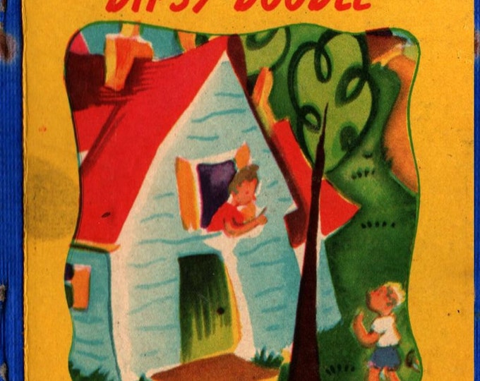 The Town of Dipsy Doodle a Tom Thumb Book 1949 Vintage Etsy