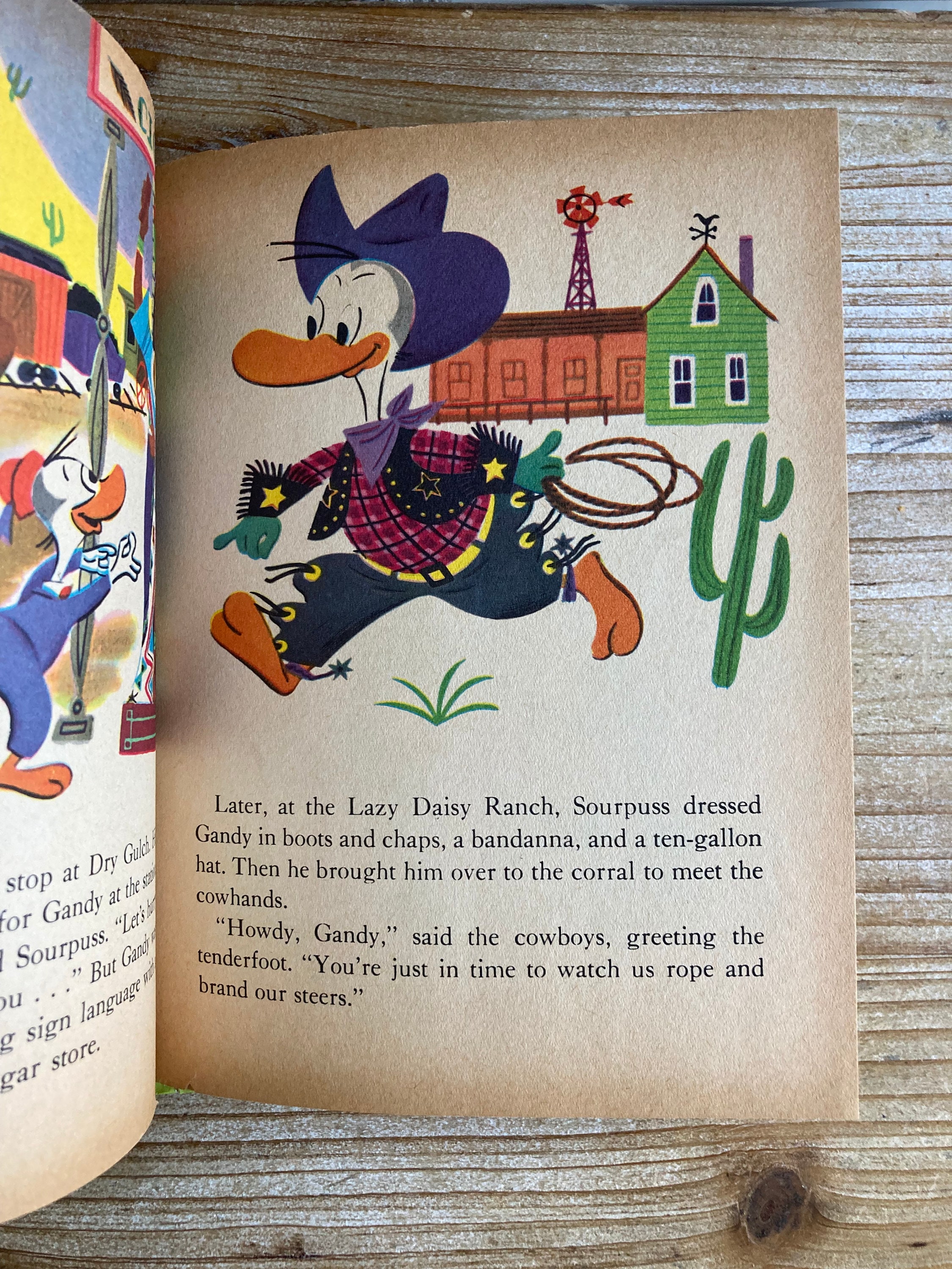 Gandy Goose * Leon Jason * Ruth Ruhman * Wonder Books * 1957 * Vintage ...