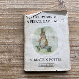 The Story of A Fierce Bad Rabbit * Beatrix Potter * F Warne & Co ...