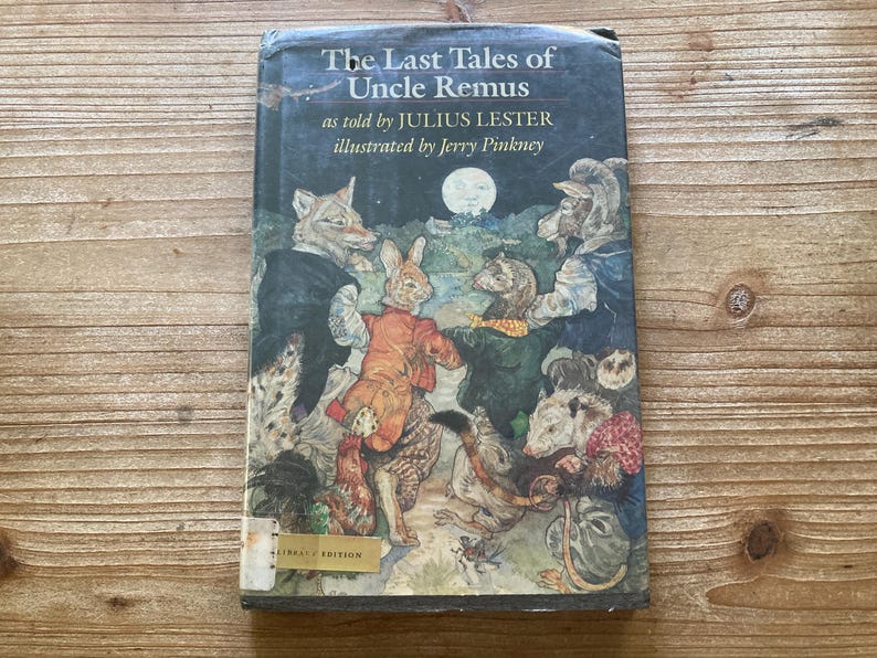 Remus Raccoon The Last Tales of Uncle Remus, First Edition, Julius Lester, Jerry ...