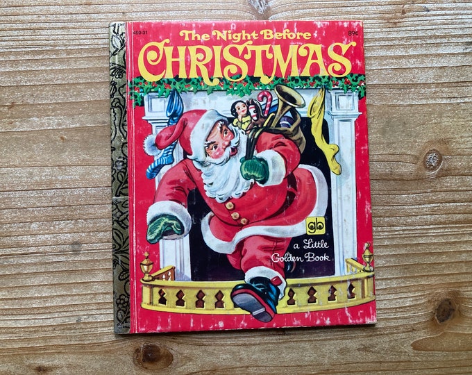 The Night Before Christmas * A Little Golden Book * Clement C Moore ...