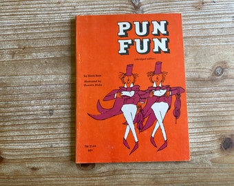 Pun Fun * First Printing * Ennis Rees * Quentin Blake * Scholastic Book Services * 1972 * Vintage Kids Book