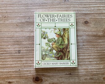 Les fées des fleurs des arbres * Cicely Mary Barker * Frederick Warne & Co * 1990 * livre pour enfants vintage
