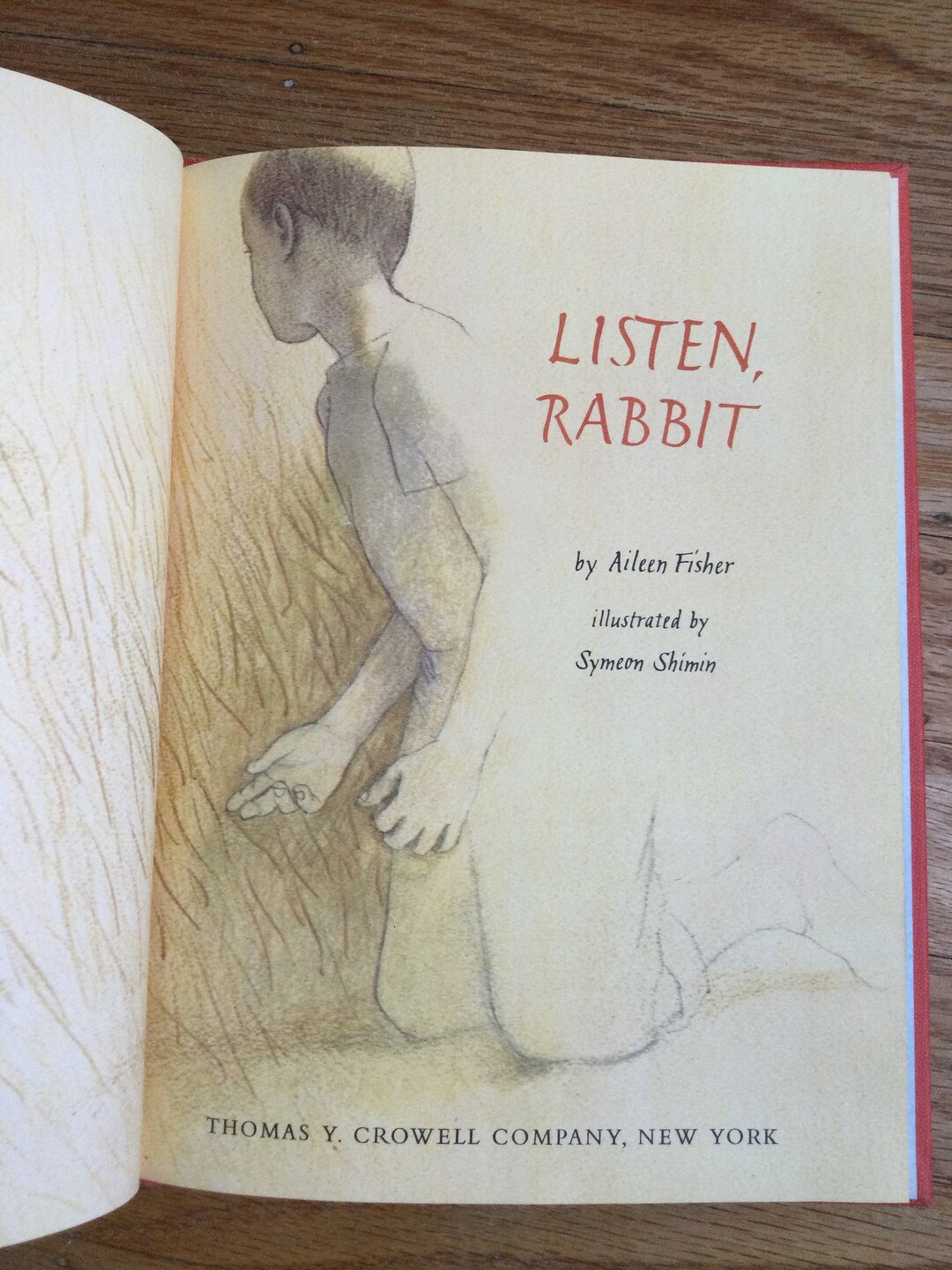 Listen, Rabbit First Edition Aileen Fisher Symeon Shimin Thomas Y ...