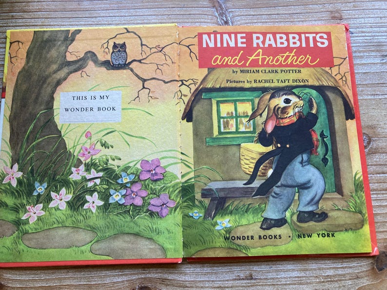 Nine Rabbits and Another, Miriam Clark Potter, Rachel Taft Dixon ...