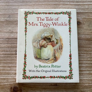 The Tale of Mrs Tiggy Winkle * Beatrix Potter * Derrydale Books * 1992 * Vintage Kids Book