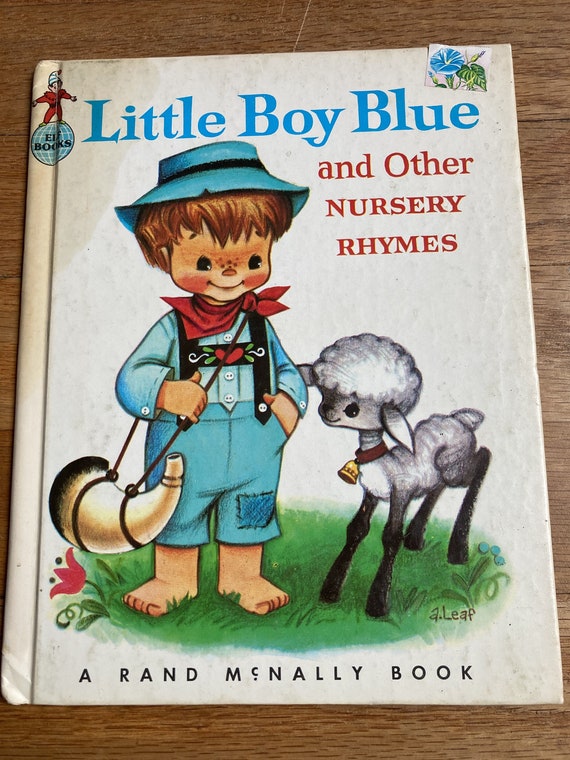 Little Boy Blue and Other Nursery Rhymes Anne Sellers Leaf Etsy