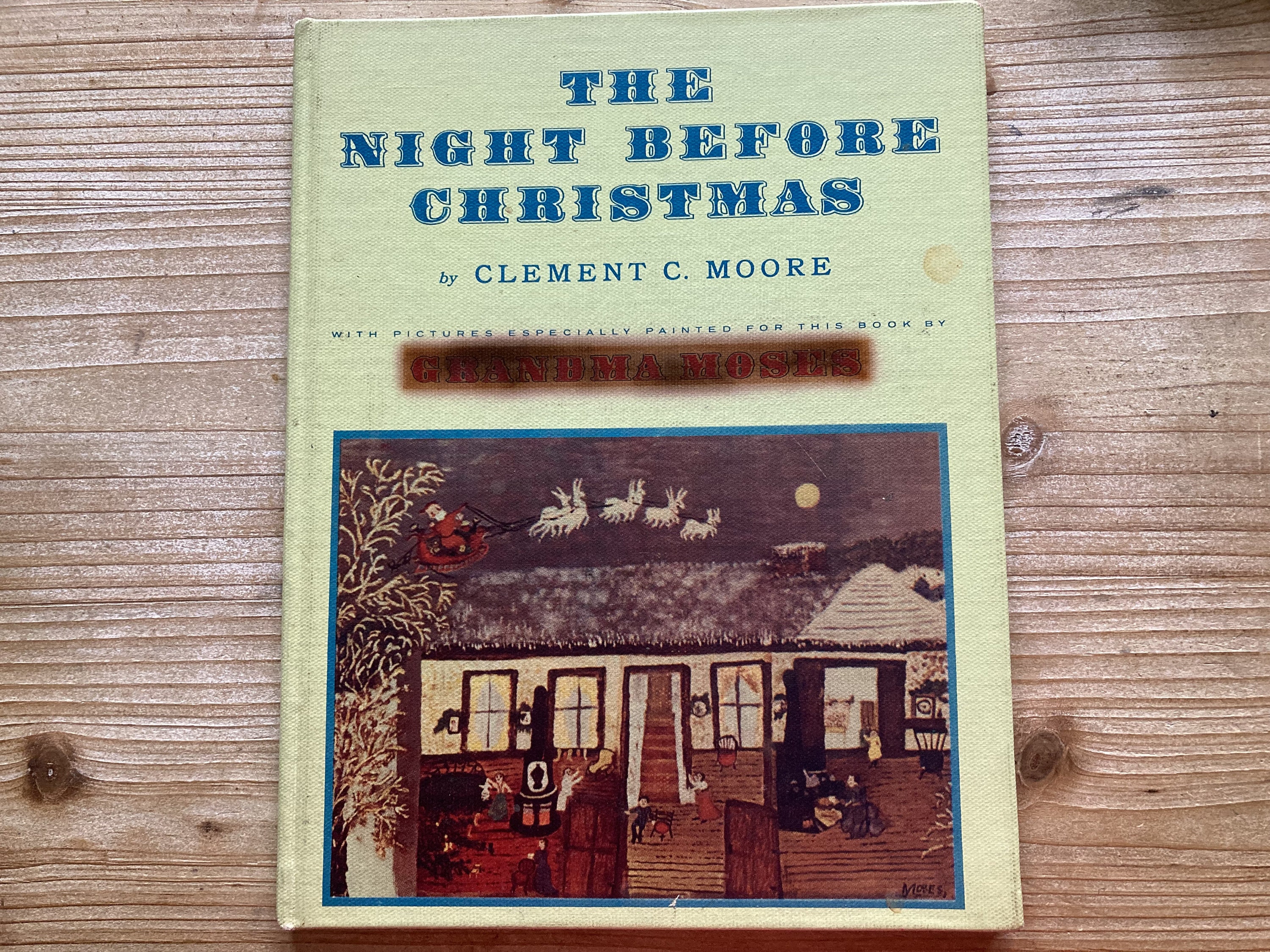 The Night Before Christmas * Signed * First Edition * Gyo