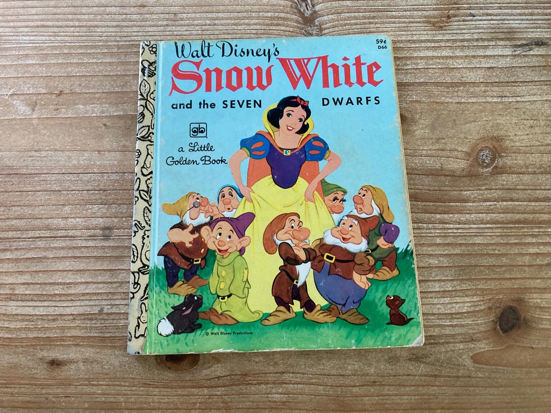 Walt Disney’s Snow White and the Seven Dwarfs * A Little Golden Book ...
