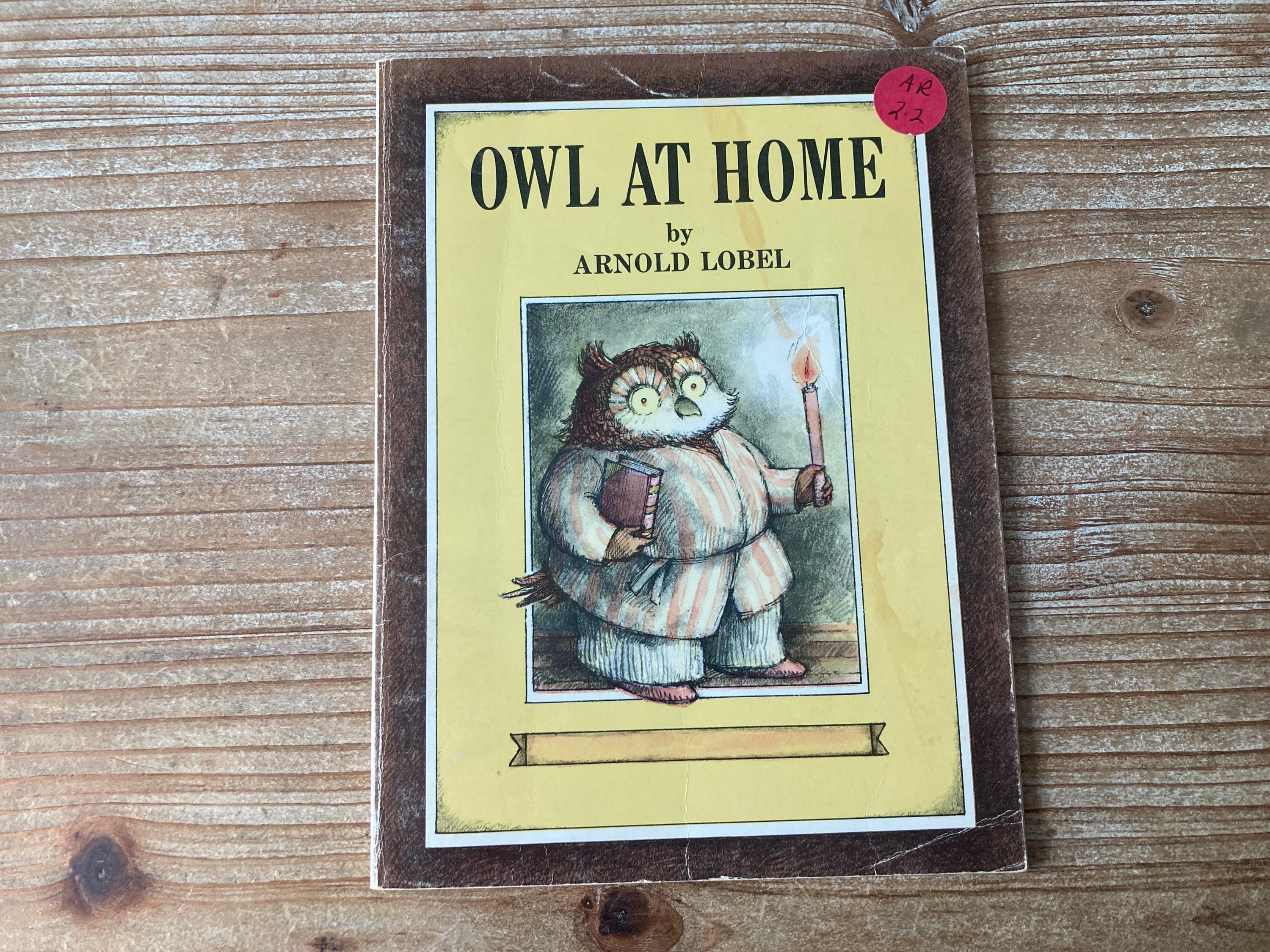 Owl At Home,Arnold Lobel, Scholastic Book Service, 1975, Vintage Kids Book