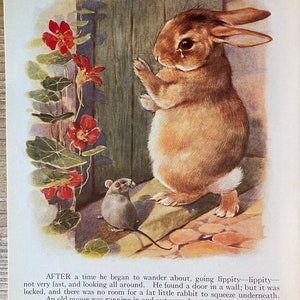 The Tale of Peter Rabbit * Beatrix Potter * Gallery Graphics Inc * 1993 ...