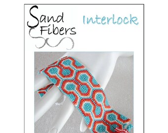 3 for 2 Program - Interlock Peyote Cuff - For Personal Use Only PDF Pattern