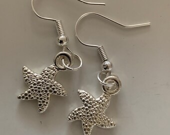 Nautical starfish earrings