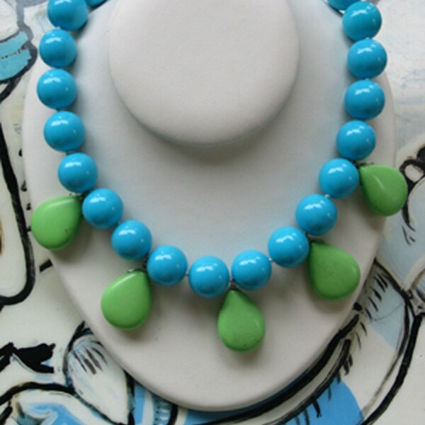 SALE Gumdrop Necklace