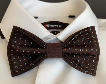 Brown Bow Tie, limited edition, bow tie for wedding