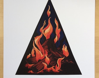 Impresión del elemento FUEGO