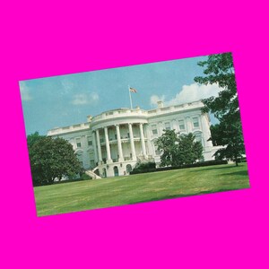 Carte postale vintage des années 60 Washington DC