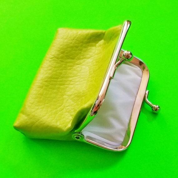 Pull the Pin Coin Purse Big Bombin Grenade Purple Luxe Leather