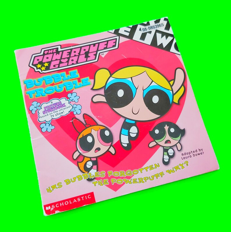 Powerpuff Girls Bubble Trouble Cartoon Network Scholastic Etsy Finland