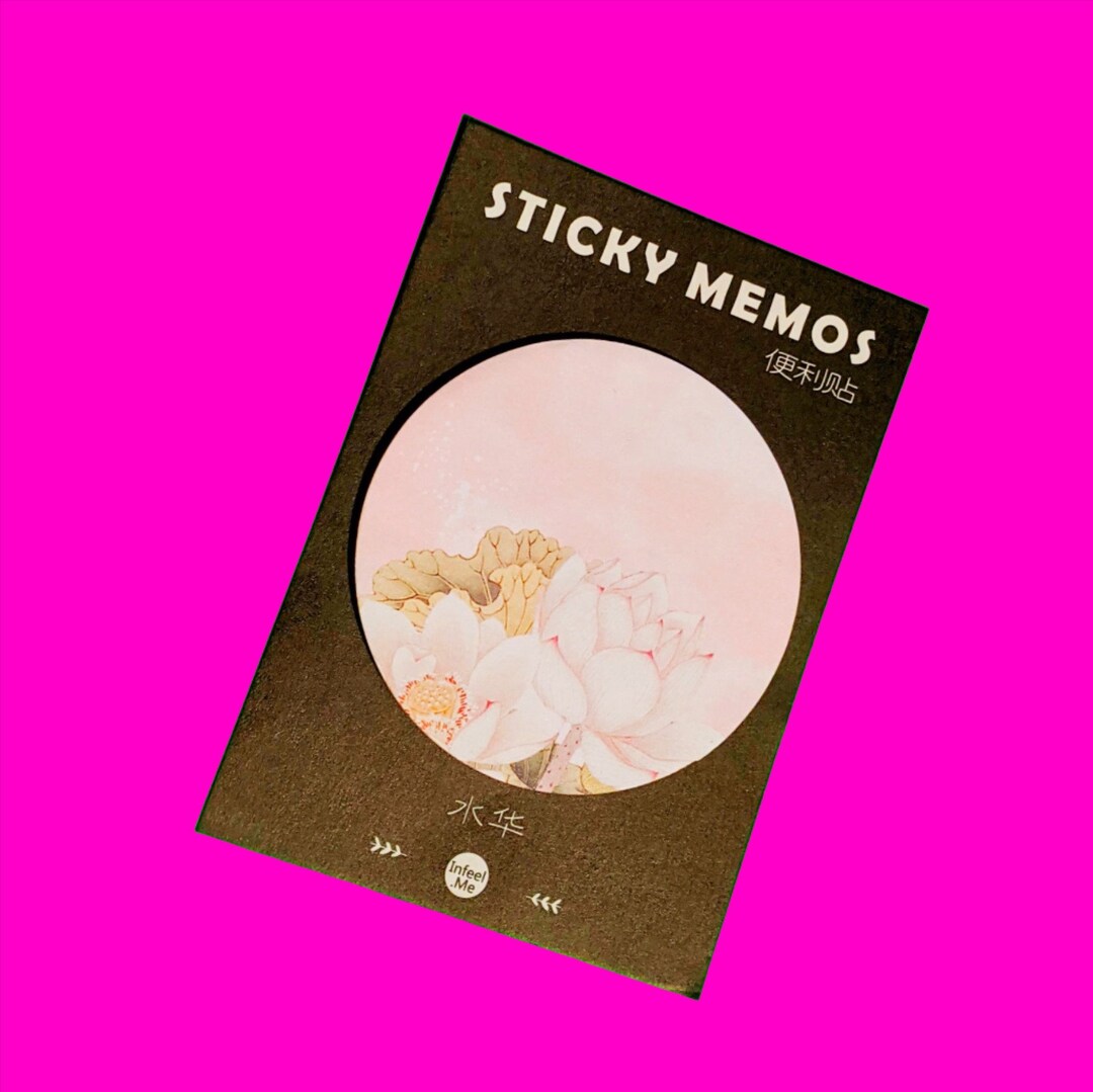 Nature Inspired Sticky Notes Sweet Shaped Stationery Sheets Flowers ...