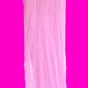 Candy Stripers Power Purple Grape Luxe Lilac Pink Hair Extension Clip in Barrette Long Synthetic Straight - More Colors