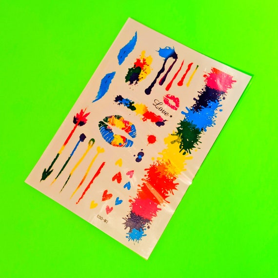 COLORED FLASH PAPER 4 Sheets(Choice of Colors)