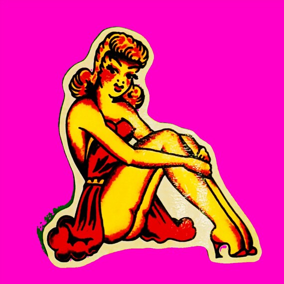 ピンナップガール セーラーシリーズ タトゥー フラッシュアンカー