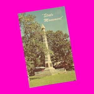 Carte postale de l'Iowa vintage des années 1950