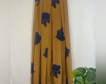 100% Silk Wide Leg Pants