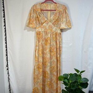 Vintage 70s Maxi Dress