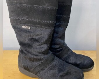 Vintage Tecnica Fur Boots