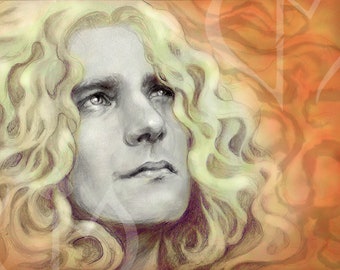 Robert Plant art print