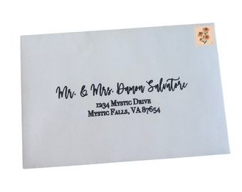 Custom Addressed Envelopes