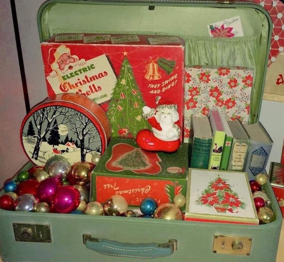 1950s Christmas Box - Etsy